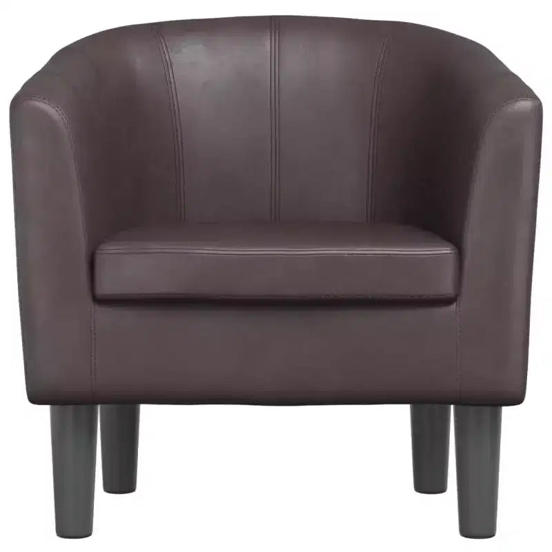 Fauteuil club moderne - Siège de salon élégant en similicuir