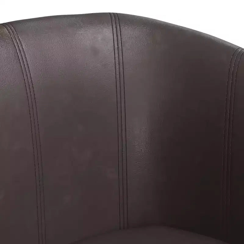 Fauteuil club moderne - Siège de salon élégant en similicuir