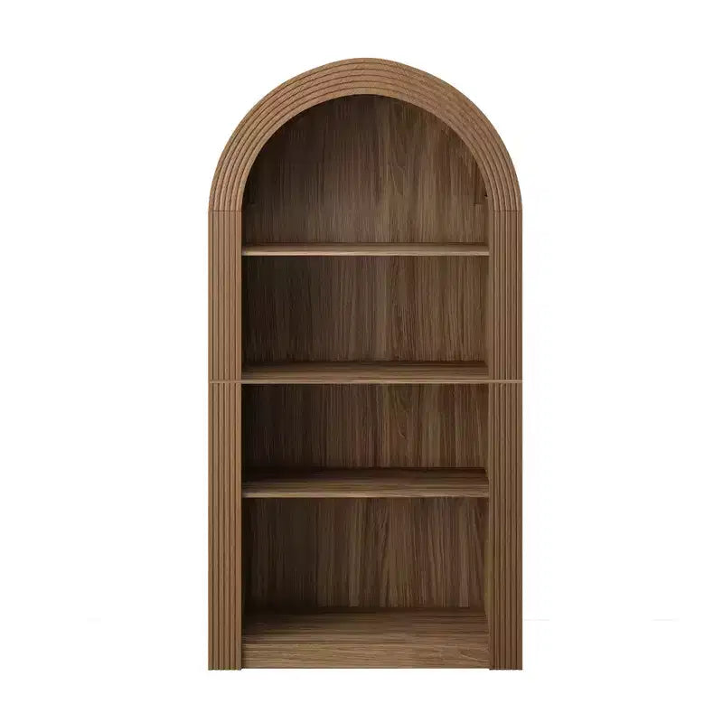 Étagère de présentation arquée à 4 niveaux style Mid-Century Modern