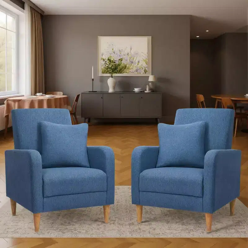 Fauteuil d'appoint en imitation peau de mouton avec oreiller, fauteuil confortable moderne