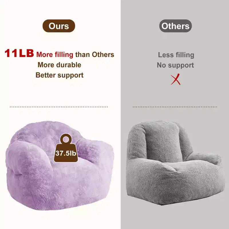 Pouf géant pour chambre à coucher et salon