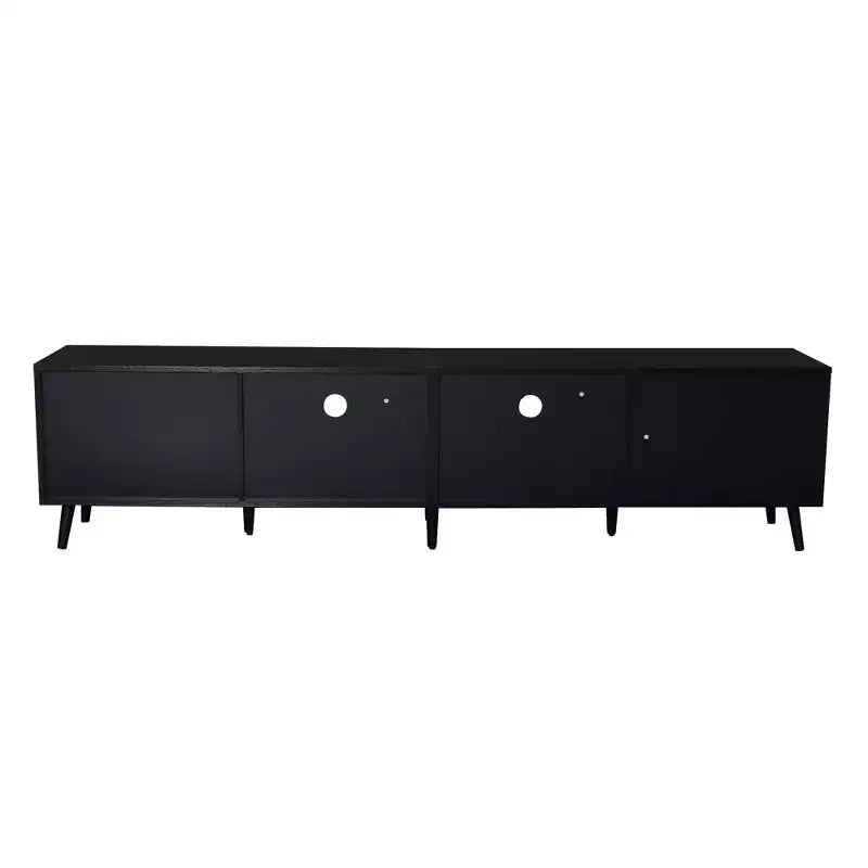 Meuble TV en rotin Meuble TV console de ferme Meuble TV centre de divertissement