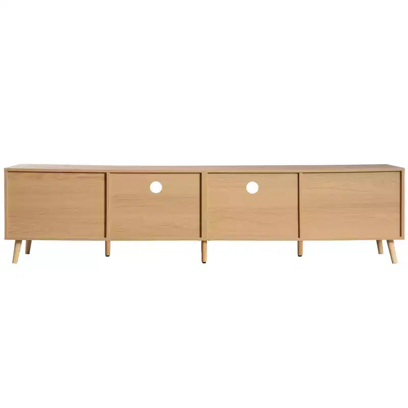 Meuble TV en rotin Meuble TV console de ferme Meuble TV centre de divertissement