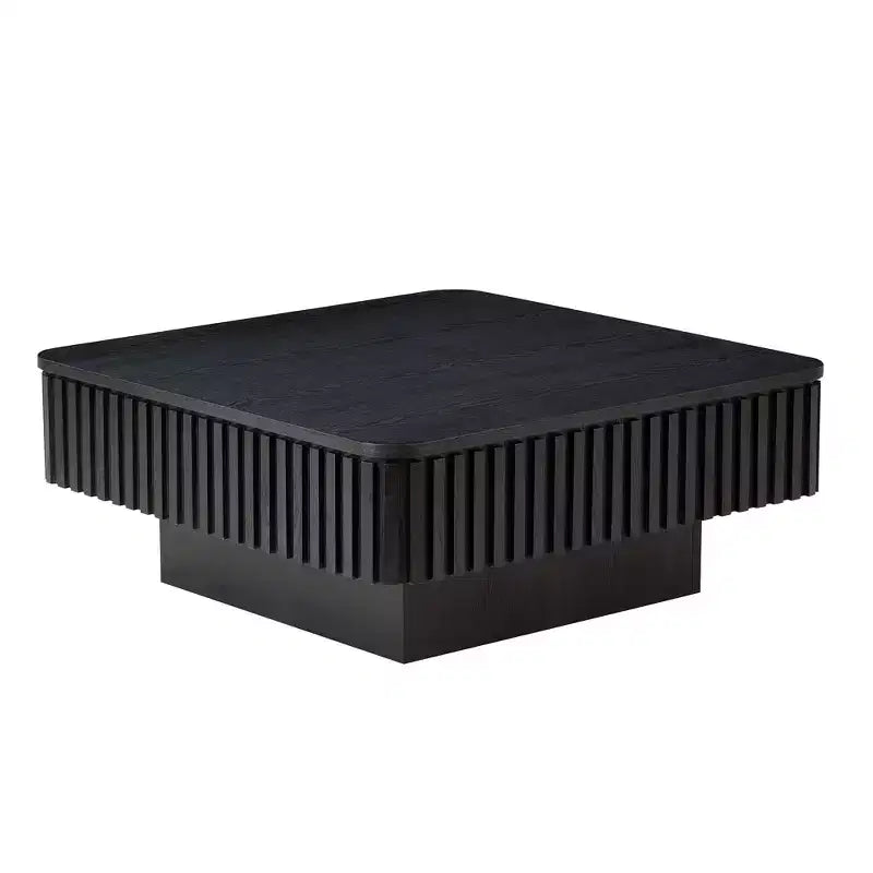 Table basse relevable, table basse de forme carrée, table basse de salon de forme tambour