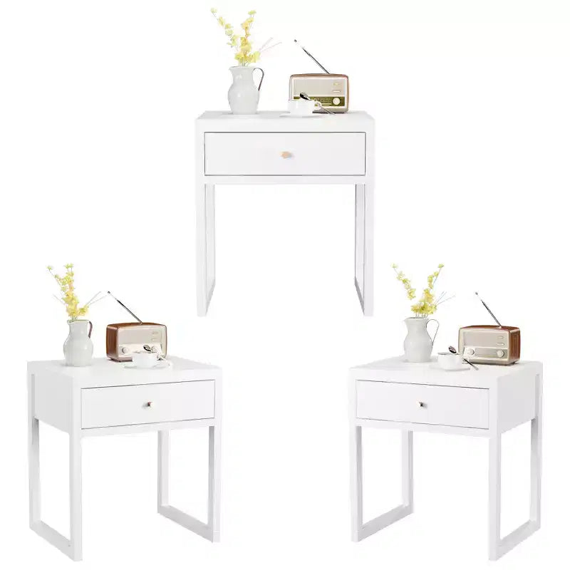 Table de chevet Table d'appoint minimaliste pour canapé Table d'appoint avec tiroir