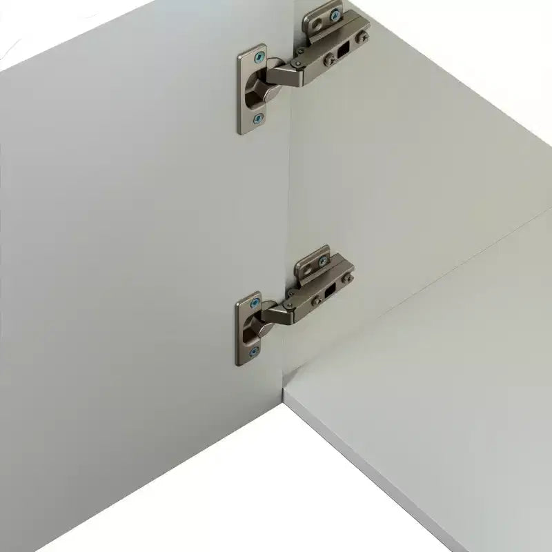 Meuble TV moderne avec 2 rangements et 2 tiroirs