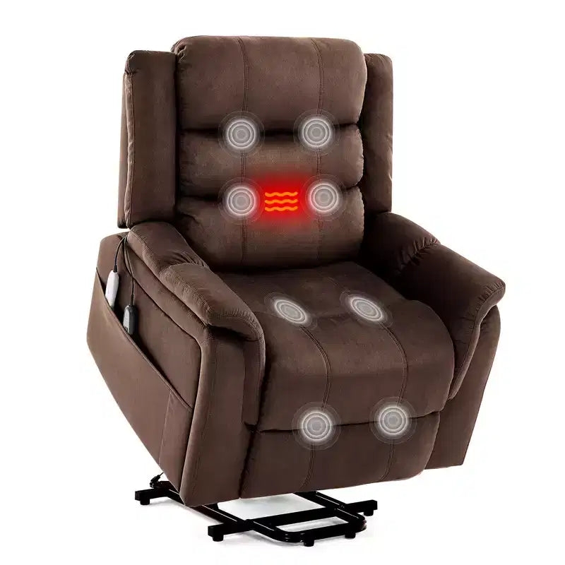 Fauteuil inclinable Power Lift avec massage et chauffage Fauteuil inclinable électrique simple
