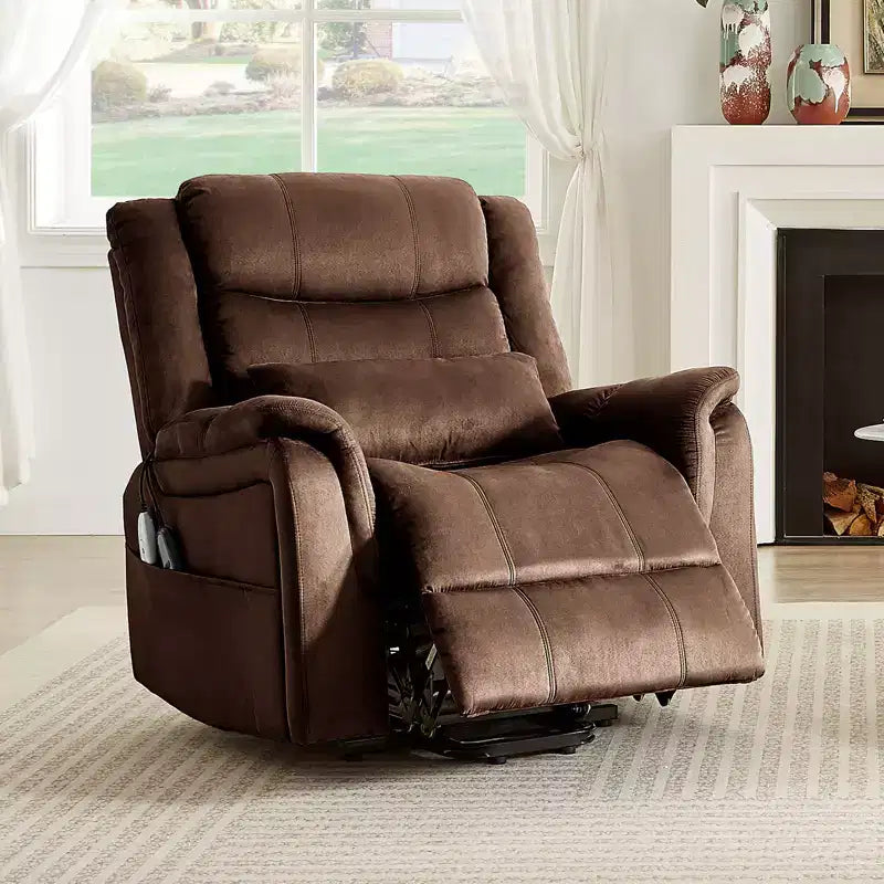 Fauteuil inclinable Power Lift avec massage et chauffage Fauteuil inclinable électrique simple