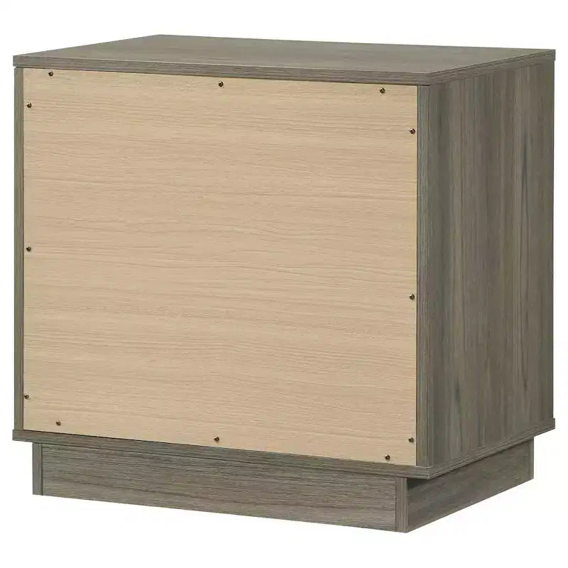 Table de chevet avec 2 tiroirs