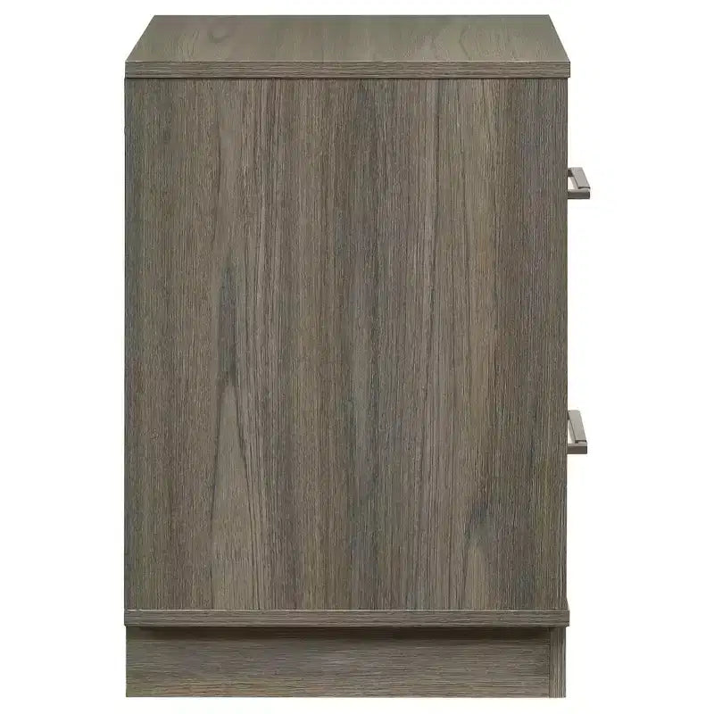 Table de chevet avec 2 tiroirs