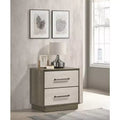Table de chevet avec 2 tiroirs