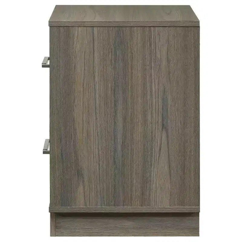 Table de chevet avec 2 tiroirs
