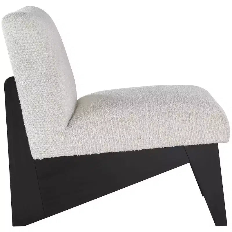 Meridian Furniture,Chapman Boucle Fabric Accent Chair