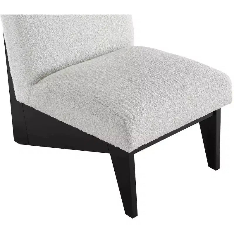 Meridian Furniture,Chapman Boucle Fabric Accent Chair