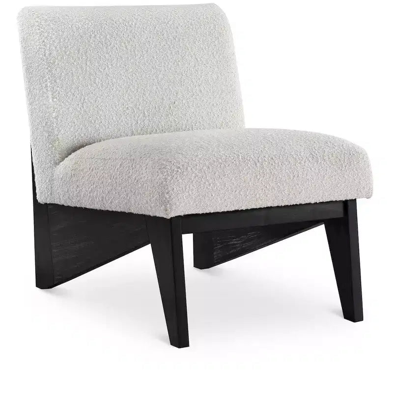Meridian Furniture,Chapman Boucle Fabric Accent Chair
