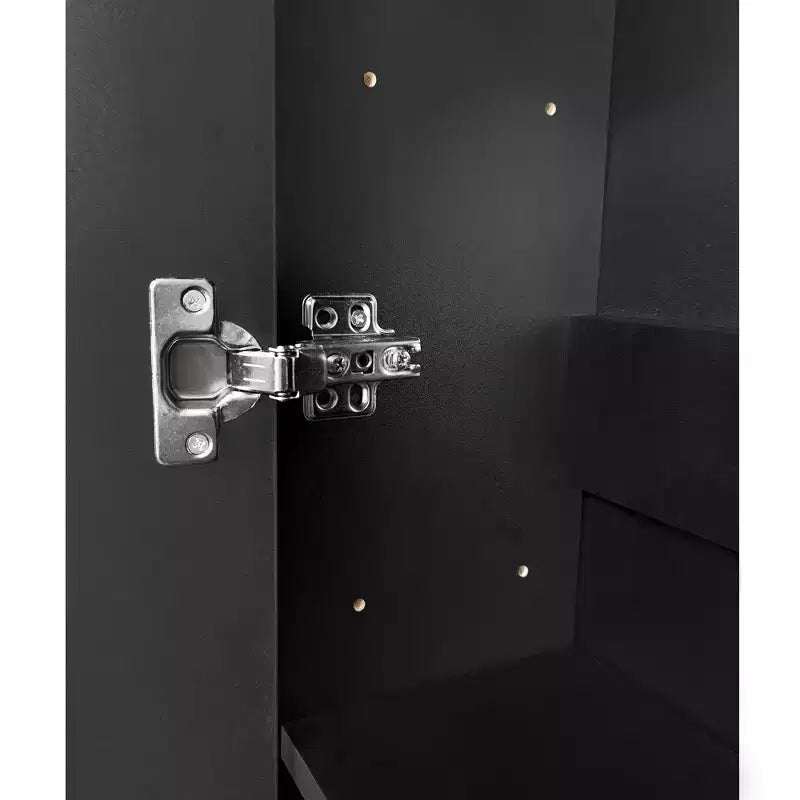 Whisen Tipping Bucket Shoe Cabinet with Storage Shelf and 6 Flip Drawers, Large Hall Tree with Tempered Glass Doors and 4 Hooks