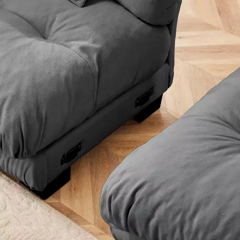 Homy Casa Oversized Cloud Sofa with Plush Cushions and Deep Seating Comfort, for Living Room or Family Lounge