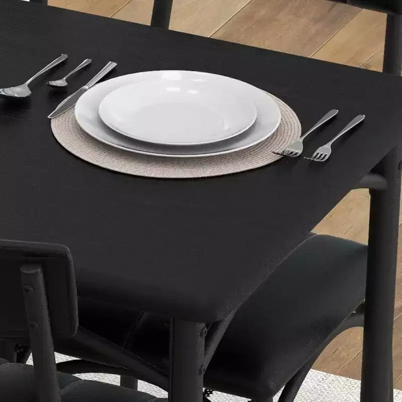 Kitchen Table and Chairs, Kitchen Table Sets with 4 Chairs, Dining Table Set Set for Apartments, Sturdy & Space-Saving