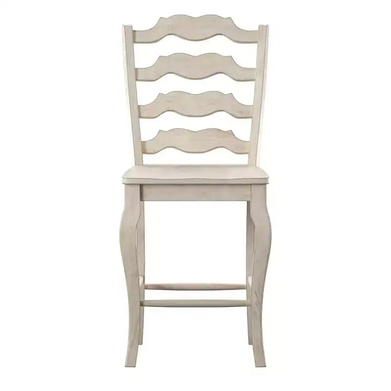 Lot de 2 tabourets de bar échelle français