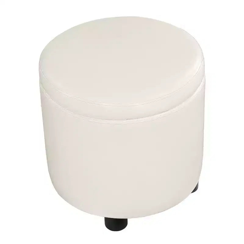 Repose-pieds de rangement rond Accent