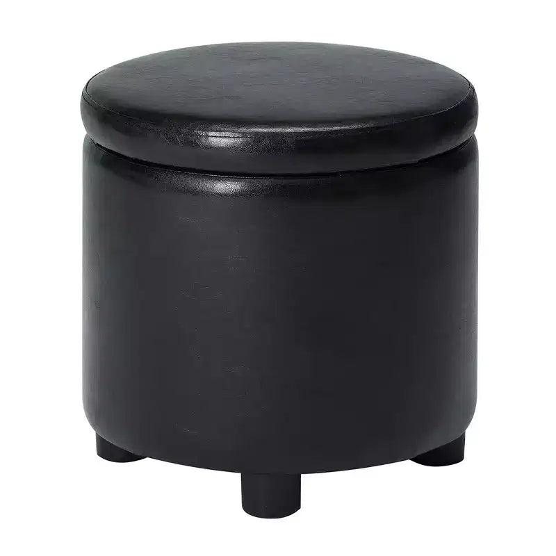 Repose-pieds de rangement rond Accent
