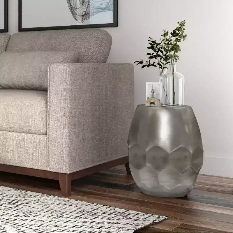 Cristy Metal Accent Table - WyndenHall